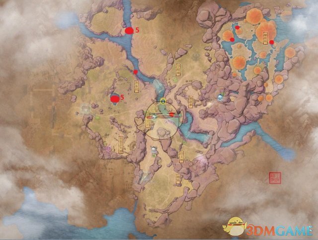 《古剑奇谭ol》鱼点位置汇总