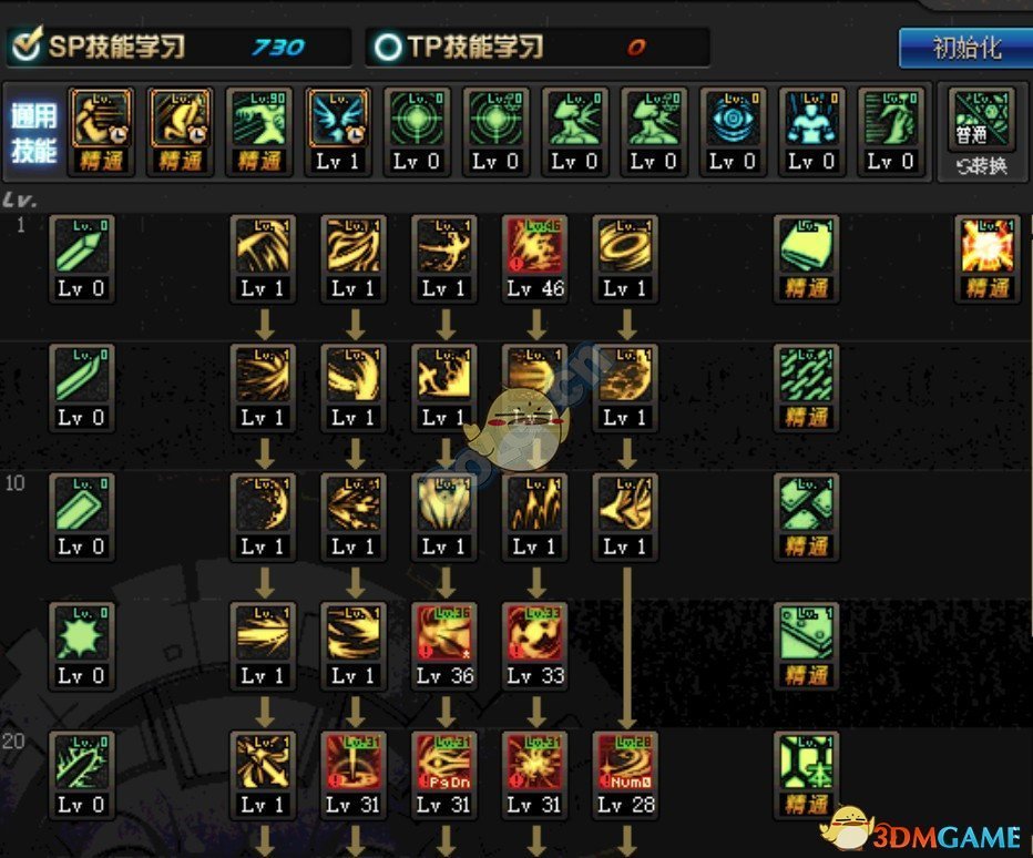 《DNF》9.17黑暗武士加点分享