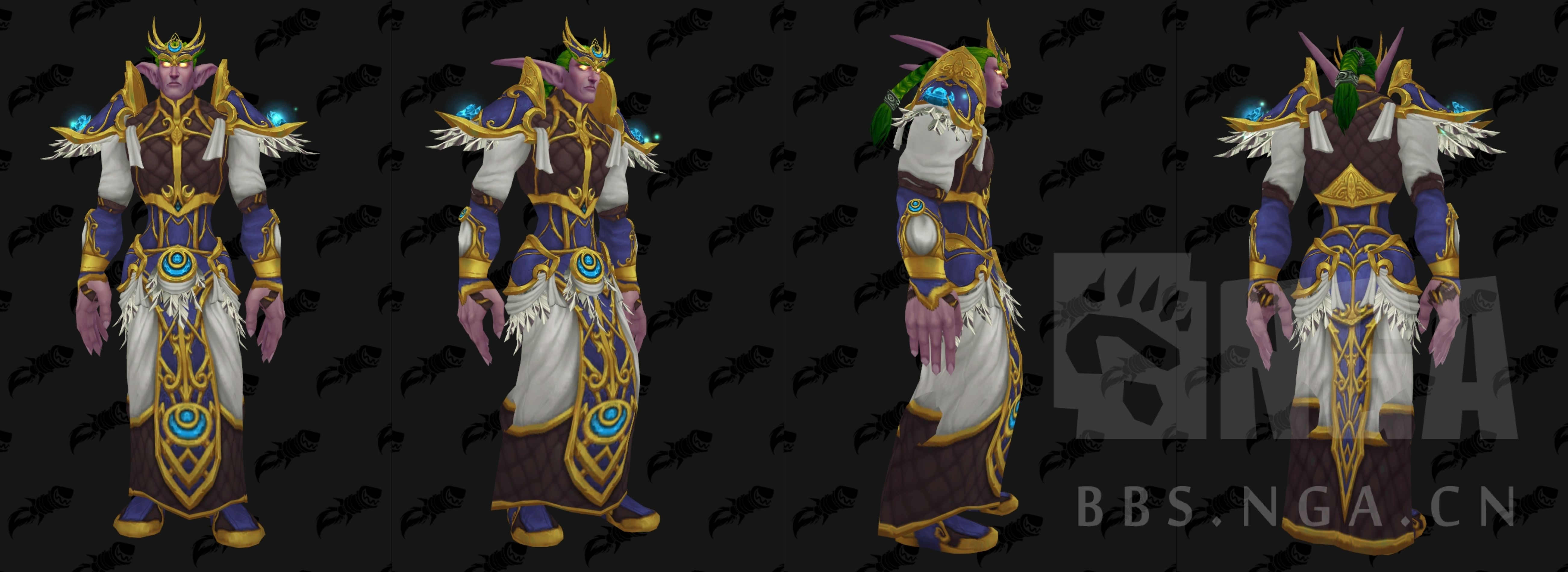 《魔兽世界》8.1战争前线联盟布甲装介绍