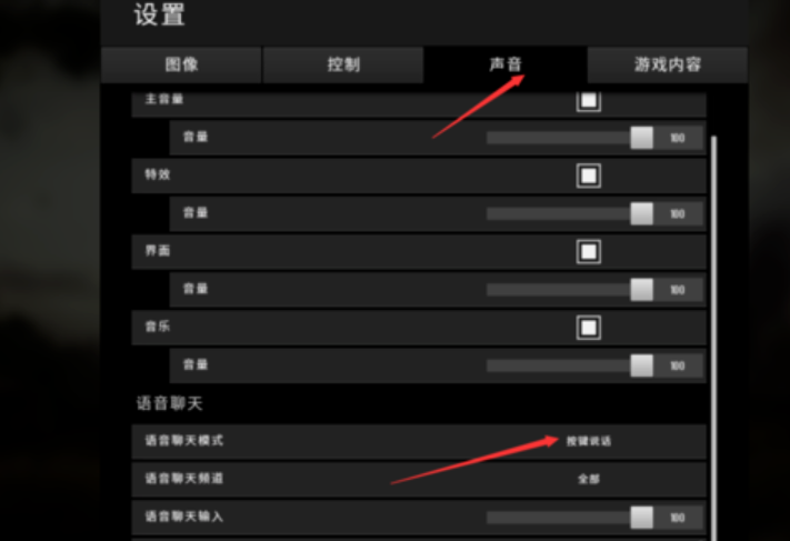 绝地求生按什么说话