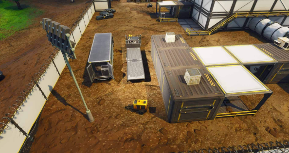 堡垒之夜废弃仓库在哪