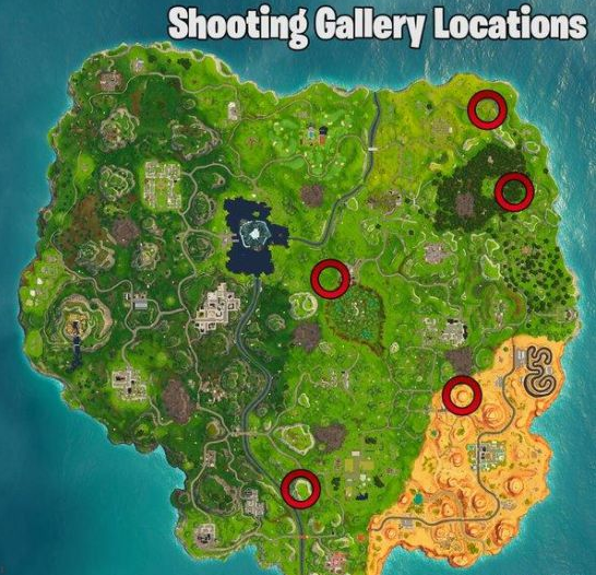 堡垒之夜打靶任务怎么做