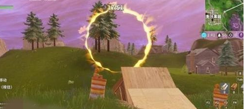 《堡垒之夜》火圈位置