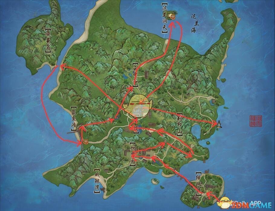 《剑网3》世外蓬莱升级路线大全