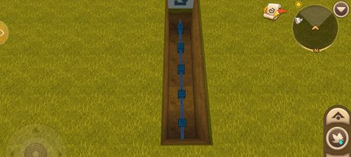 迷你世界怎么做旋转门