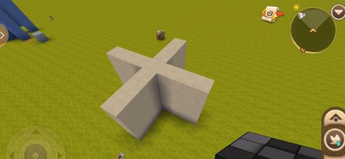 迷你世界怎么做旋转门