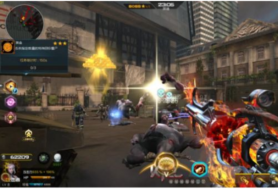 《逆战》单刷再临大都会1:任务与buff掉落讲解