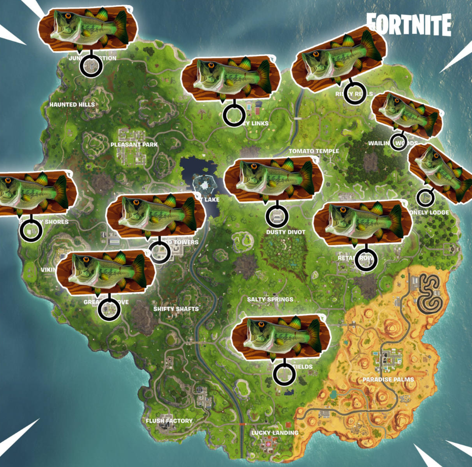 堡垒之夜鱼奖杯在哪