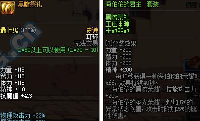 《DNF》95奶妈装备大全