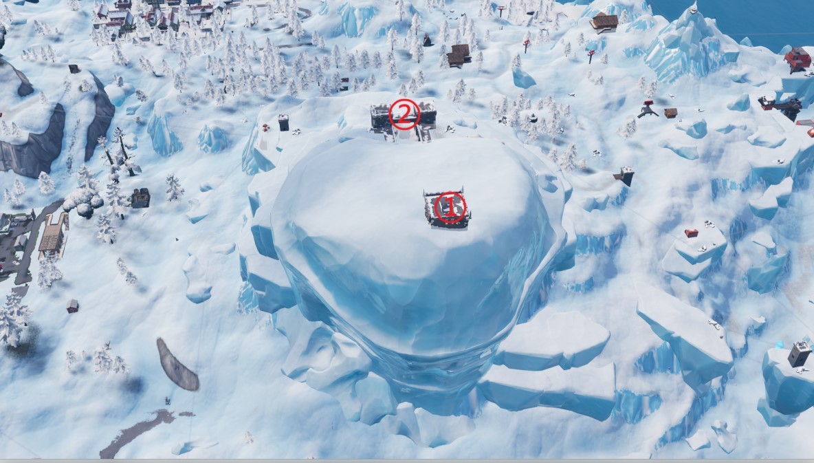《堡垒之夜》雪原地图打法攻略