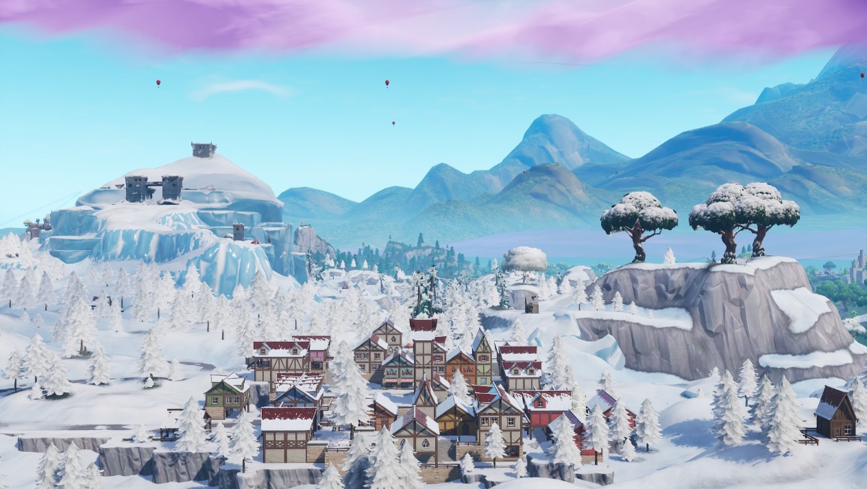 《堡垒之夜》雪原地图打法攻略