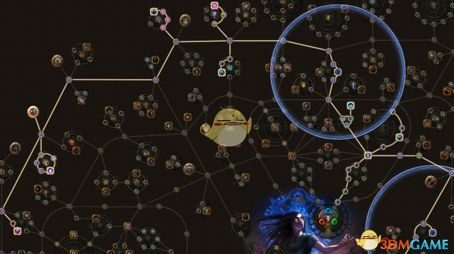 《流放之路》3.5行走的死神—混沌女王一键清屏BD