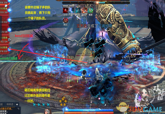 《剑灵》6人扭曲的天目宫打法攻略