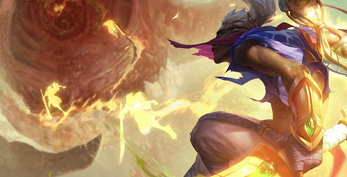 《LOL》9.5中单艾克攻略