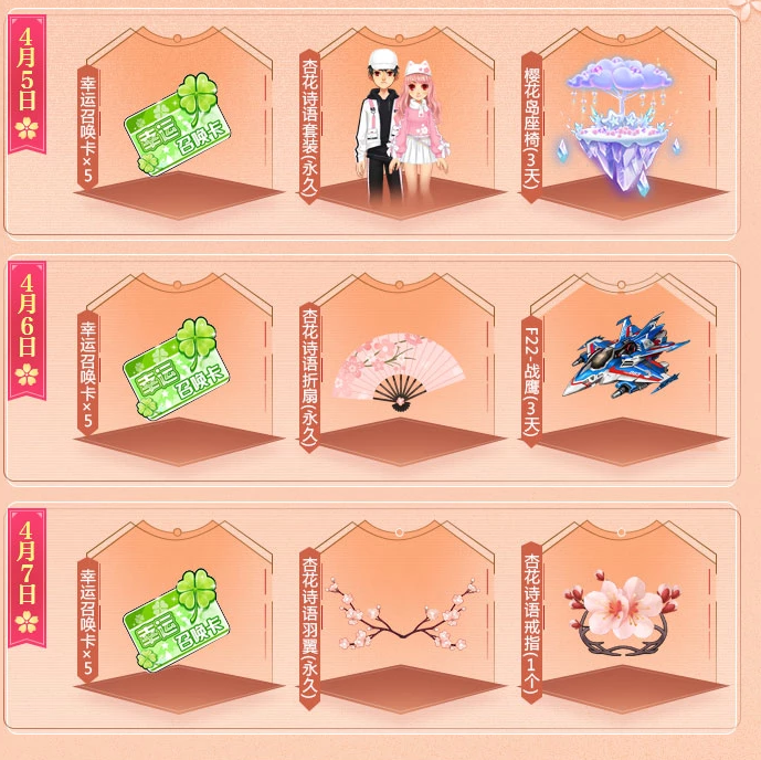 《QQ飞车》清明节活动奖励介绍