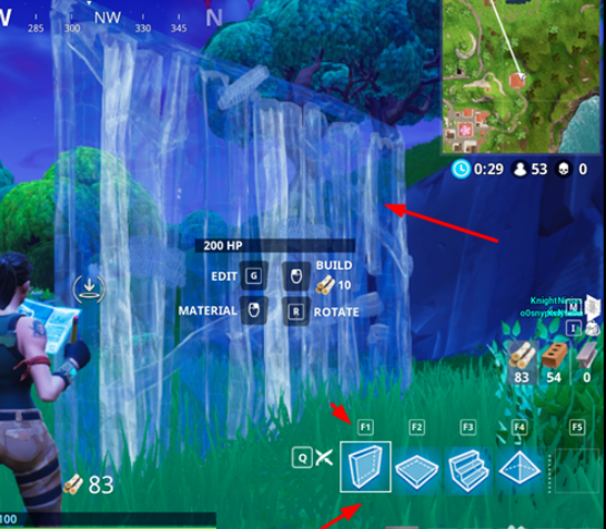 堡垒之夜怎么建造