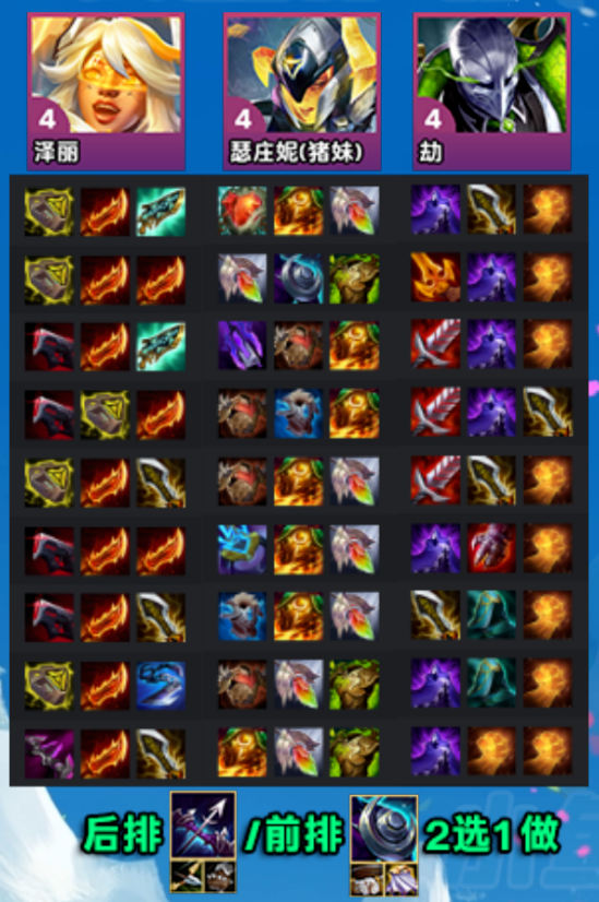 云顶之弈s14执事泽丽阵容推荐