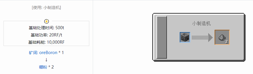 我的世界核电工艺粉合成表大全