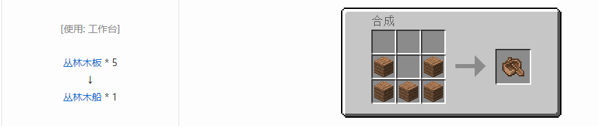 我的世界所有工具合成表大全