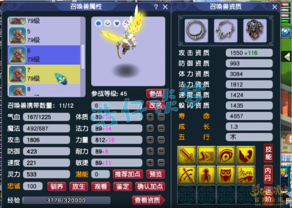 梦幻西游单挑方寸山配置69级