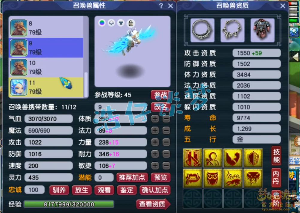 梦幻西游单挑方寸山配置69级