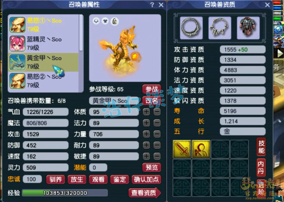 梦幻西游69级虎贲大唐装备展示