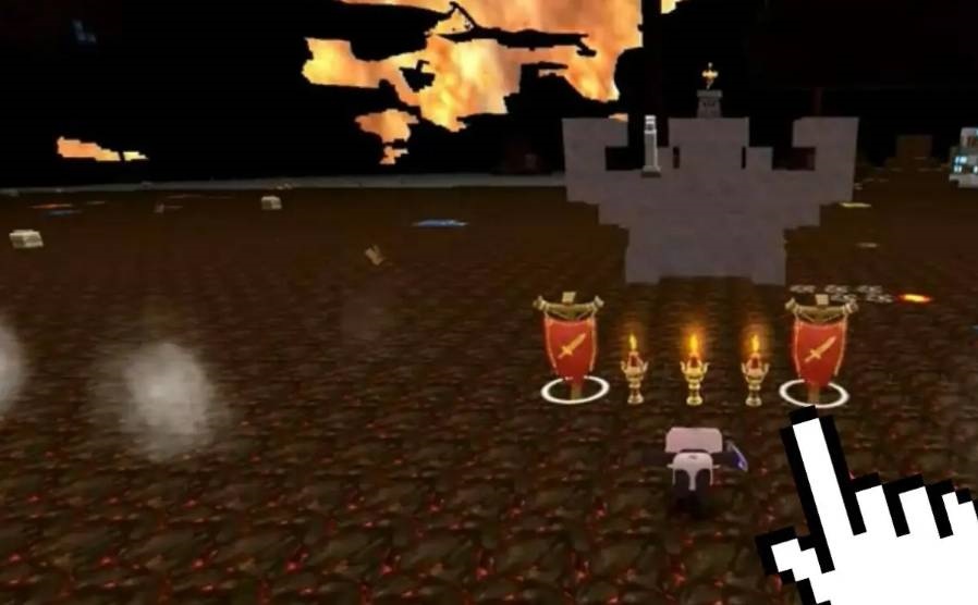 迷你世界怎么修复烈焰圣剑