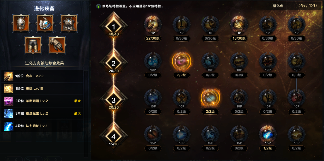 命运方舟孤独的骑士裁决者方舟加点攻略