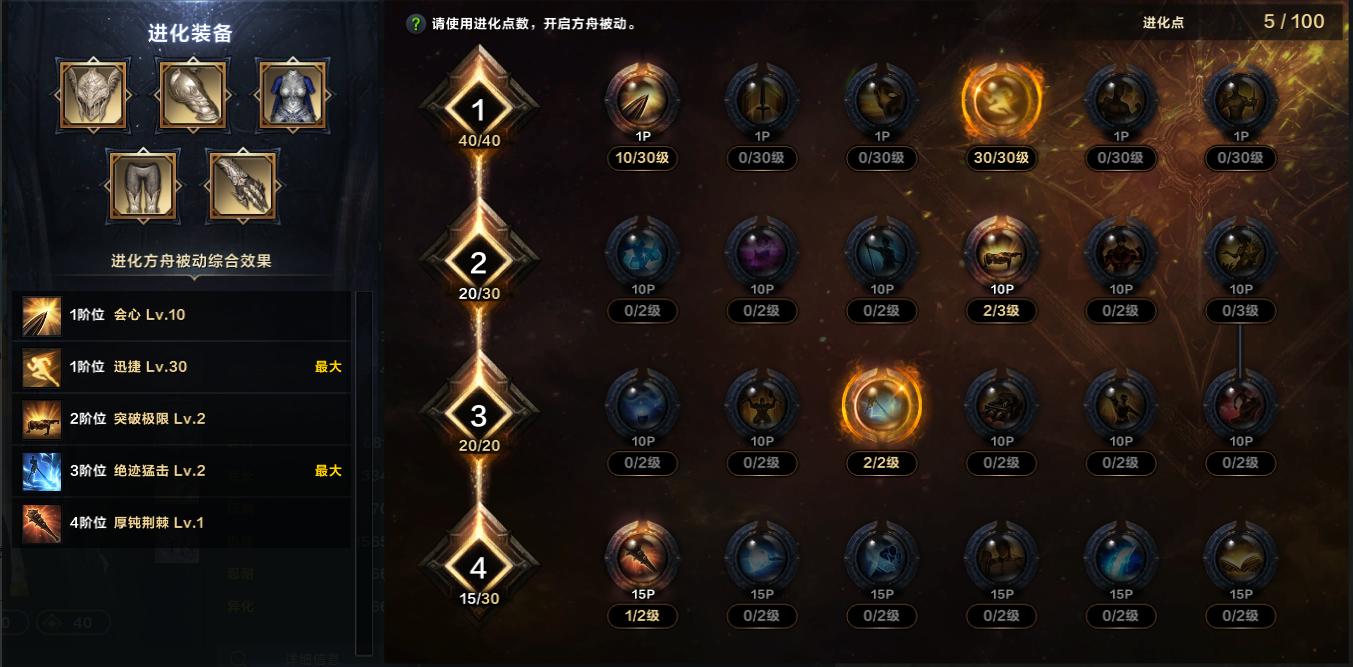 命运方舟捕食者狂剑士方舟加点攻略