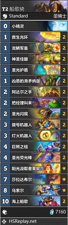 炉石传说船歌骑玩法攻略