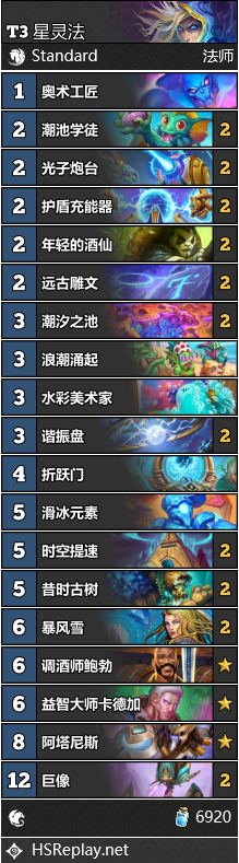 炉石传说星灵法玩法攻略