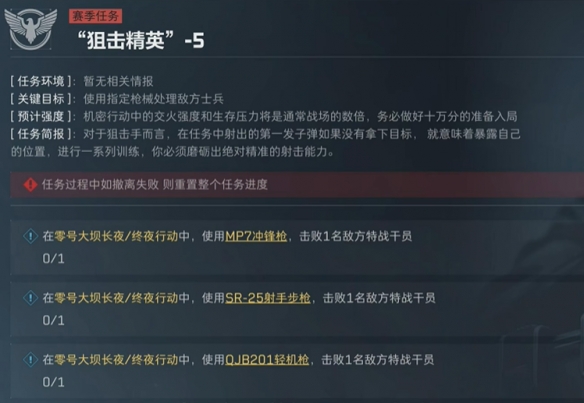 三角洲行动s4任务大全