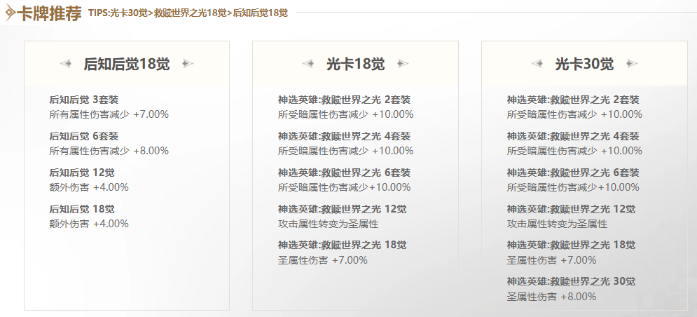 命运方舟幻兽觉醒幻兽师卡牌选择
