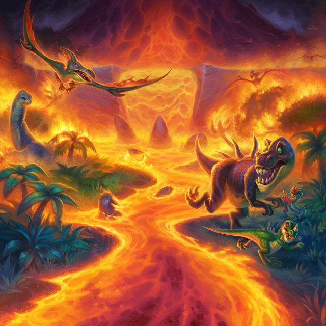 炉石传说熔岩涌流卡牌图鉴