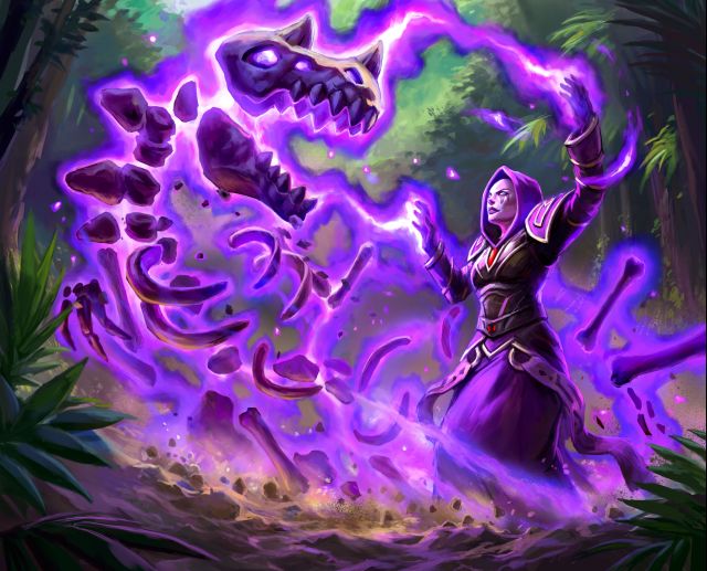 炉石传说古生物秘术卡牌图鉴