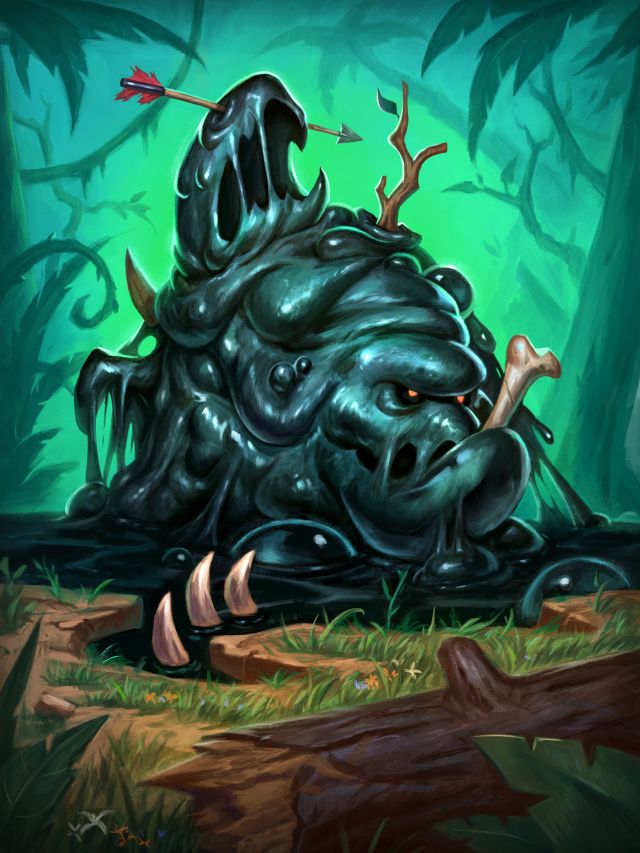 炉石传说黏团焦油卡牌图鉴