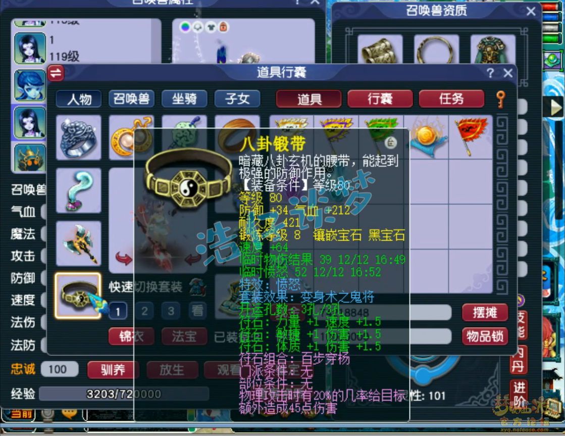 梦幻西游九黎装备109级展示