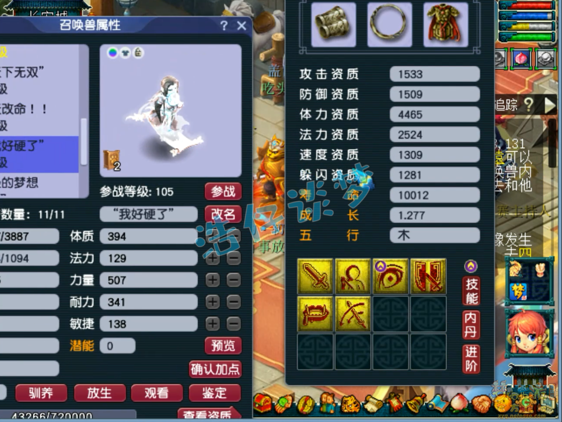 梦幻西游狮驼岭装备109级展示