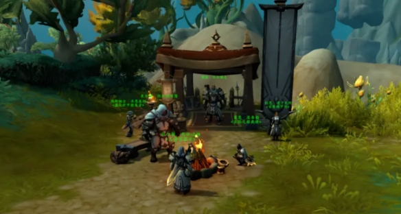 魔兽世界夜幕激斗卡场景怎么办