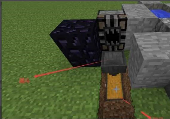 我的世界刷石机怎么制作