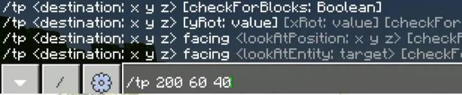 我的世界传送到沙漠神殿指令是什么