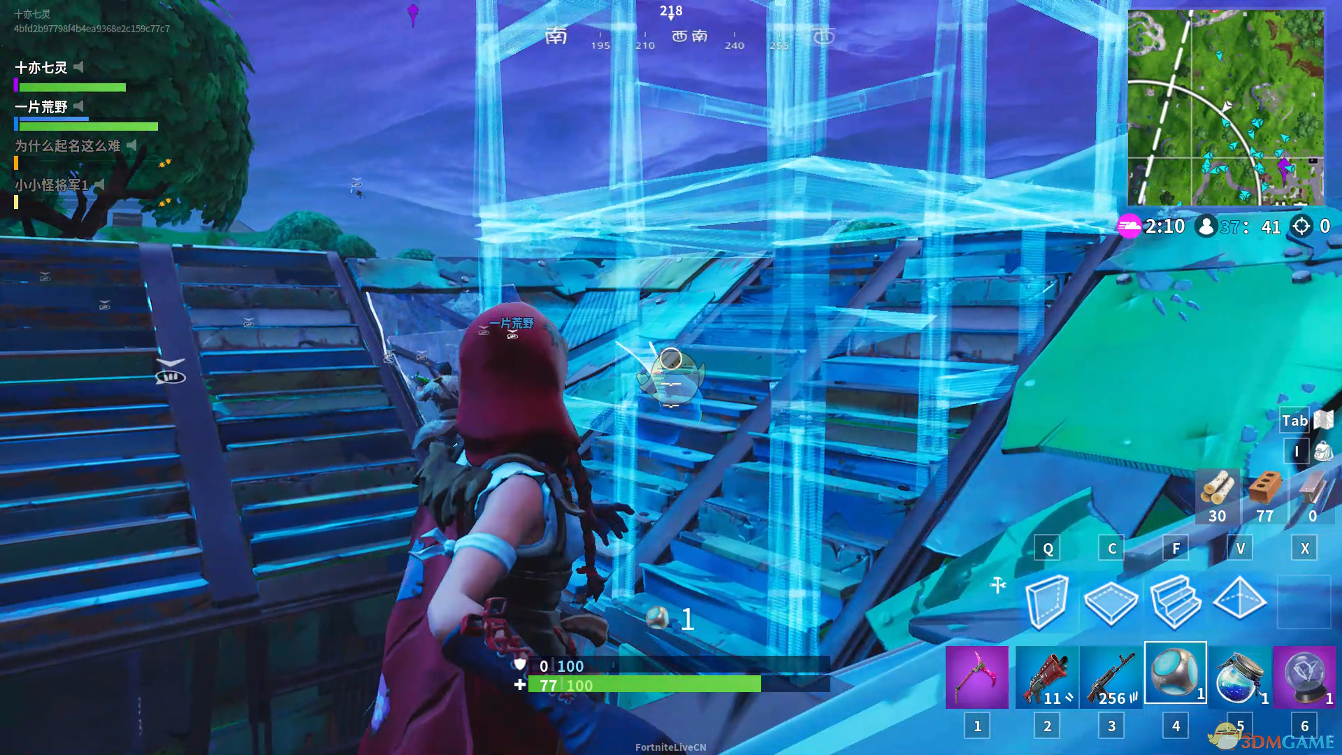 《堡垒之夜》地基搭建技巧大型攻略