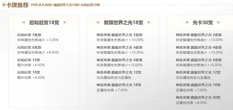 命运方舟野性幻兽师卡牌选择