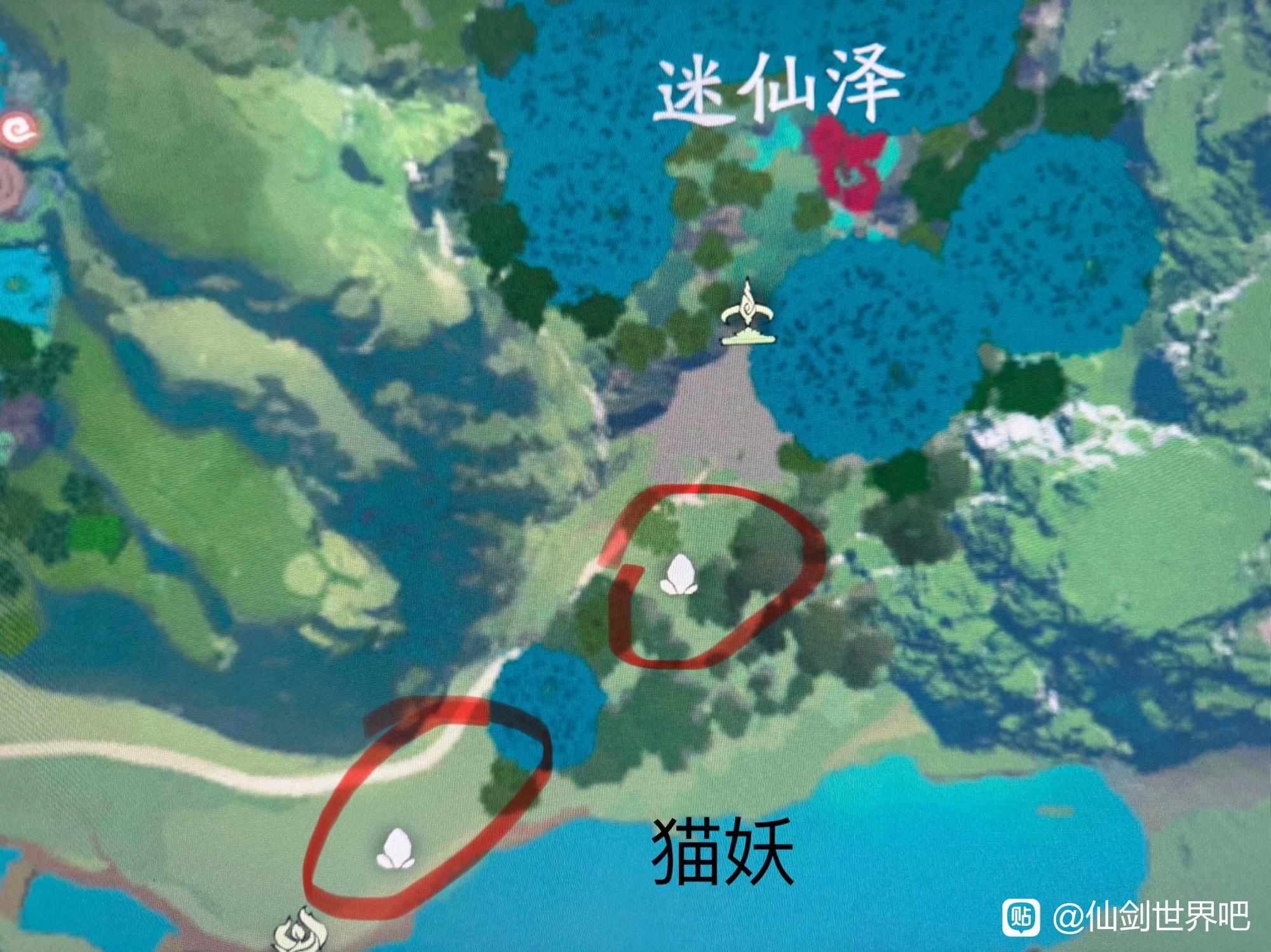 仙剑世界绣影猫妖在哪抓