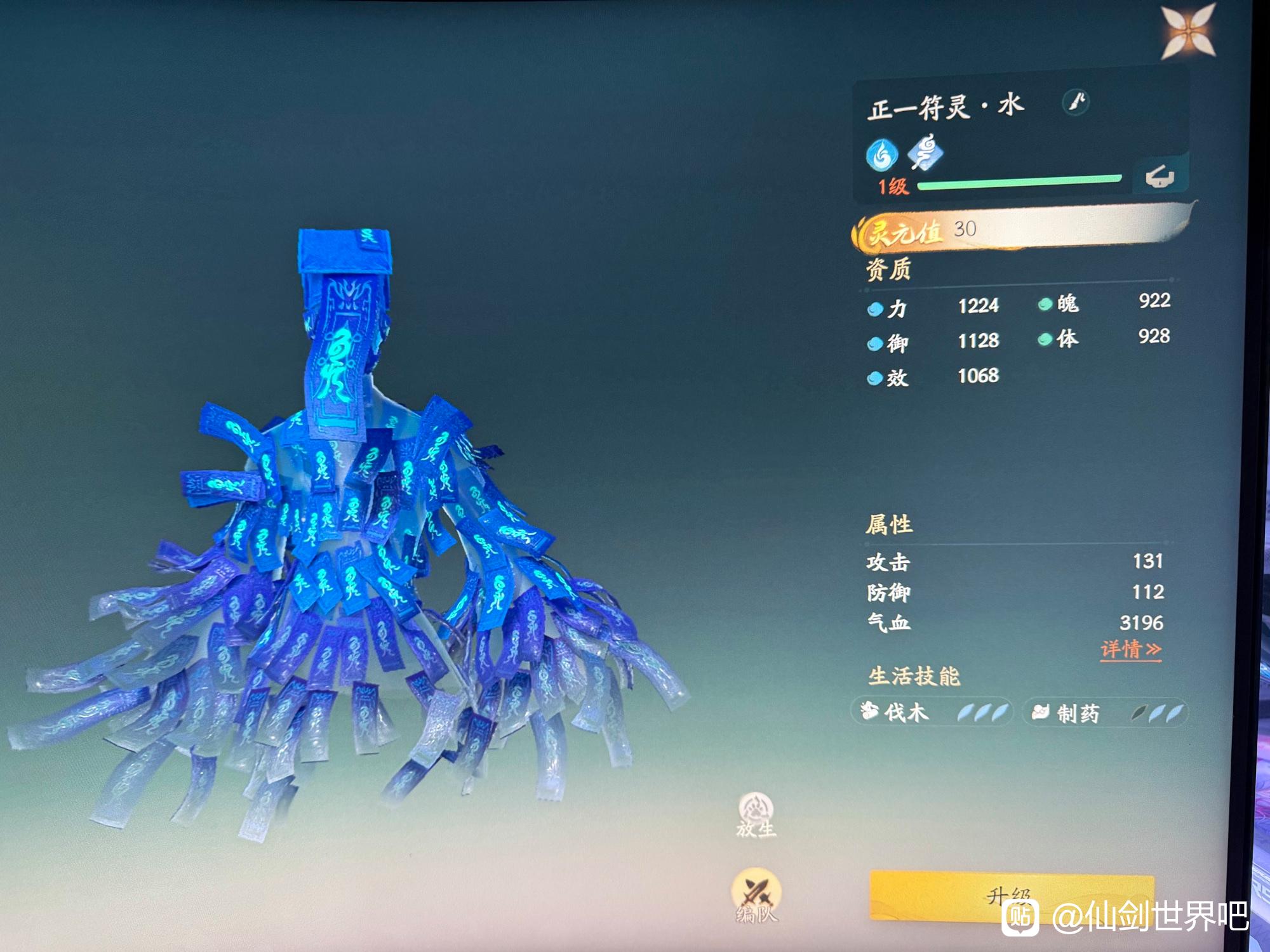 仙剑世界正一符灵水在哪抓