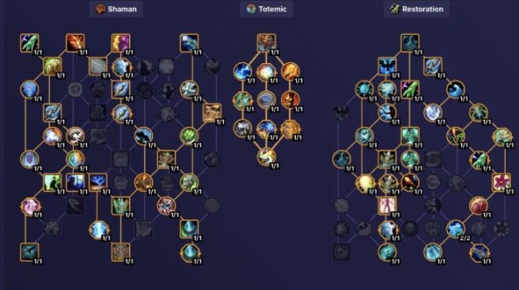 魔兽世界11.0.5萨满大秘境天赋推荐