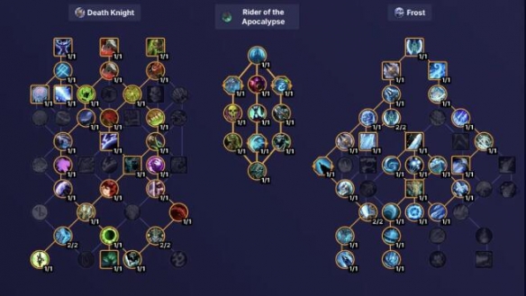 魔兽世界11.0.5DK大秘境天赋推荐