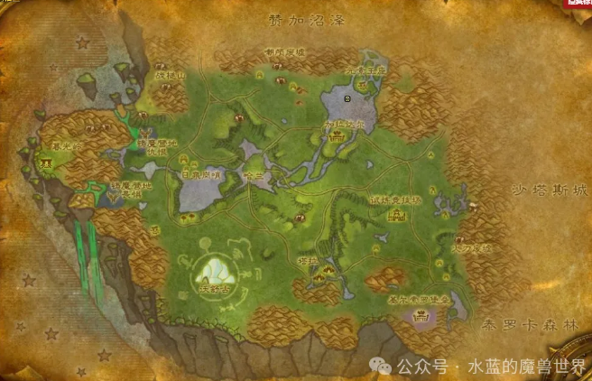 魔兽世界社区流言位置坐标一览