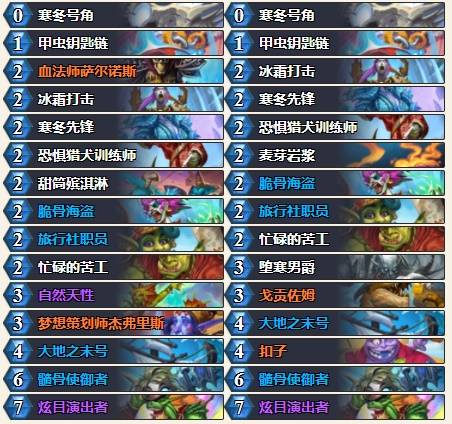 炉石传说深暗领域抢先乱斗冰DK卡组推荐