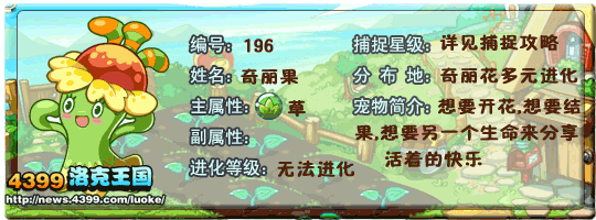 洛克王国奇丽果性格推荐